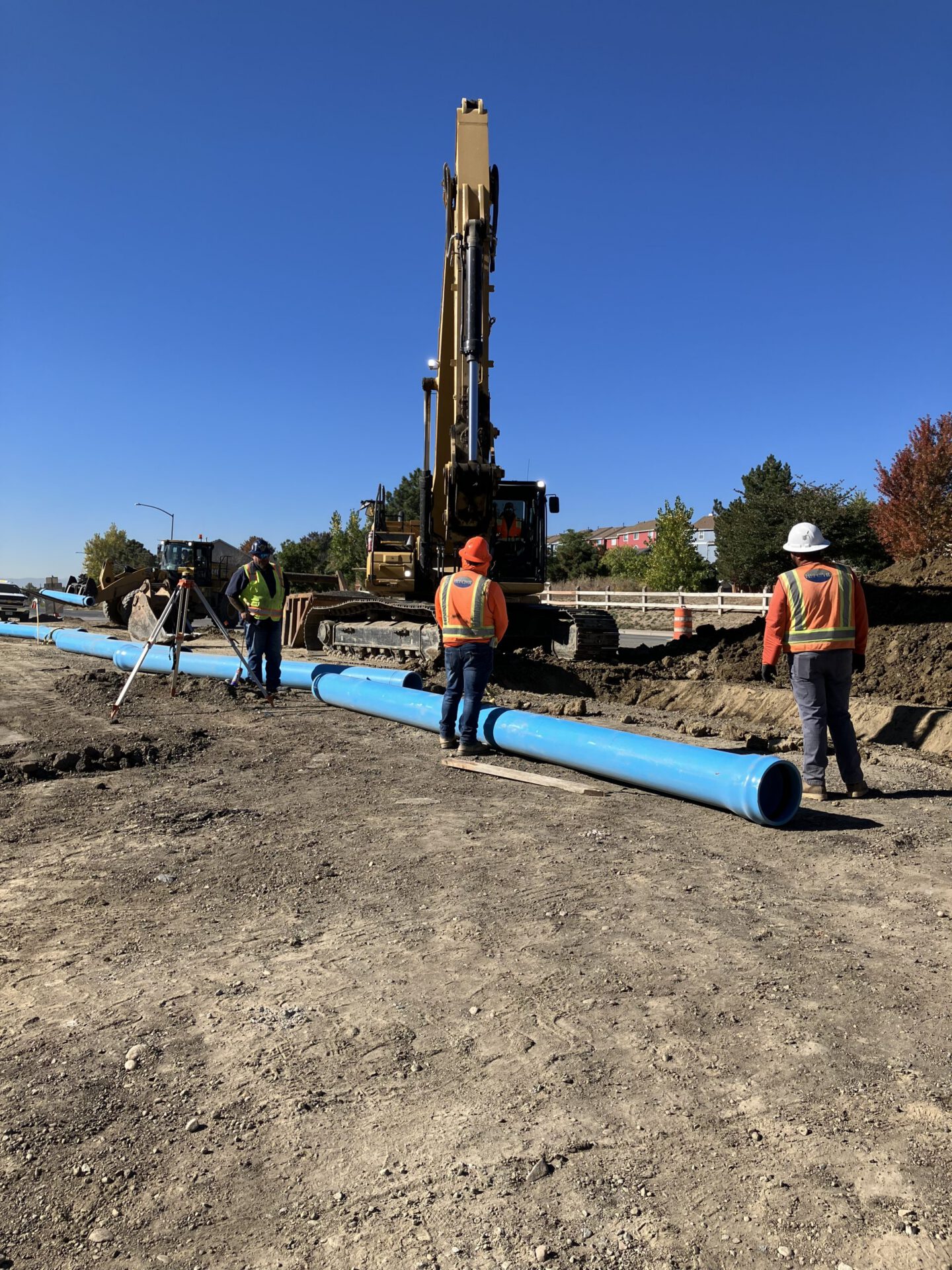 York Street Utility Construction HEI Job Site