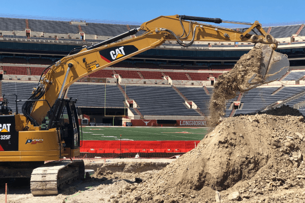 HEI Civil Texas Work at University of Texas Stadium